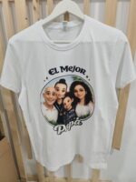 Camiseta personalizada Día del Padre con foto estilo animado