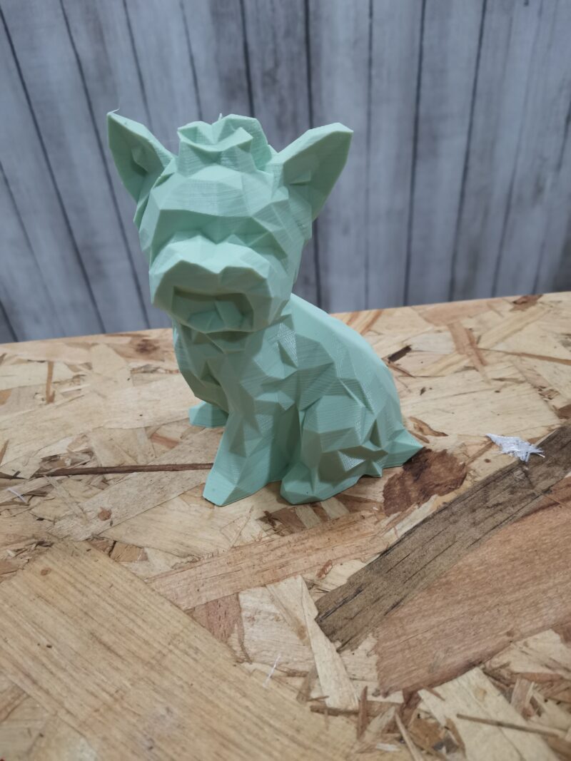 Figura perro 3D