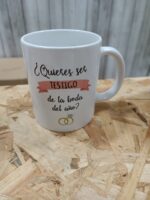 Taza testigo “Tengo algo que preguntarte”